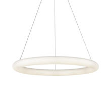  PD80324-WH - Cumulus Minor 24-in White LED Pendant
